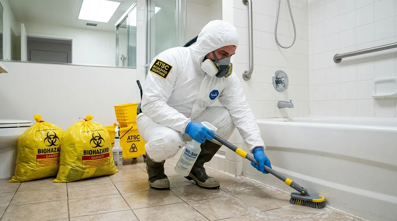 Decontamination equipment deployed for Blood Cleanup in Sleepy Hollow